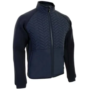 ProQuip Therma Gust Quilted Jacket - Navy Cuffs Adjust
