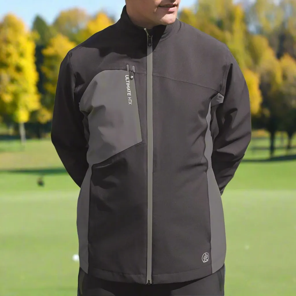 Weatherproof Shell ProQuip Ultimate HTX Waterproof Jacket - Black/Grey
