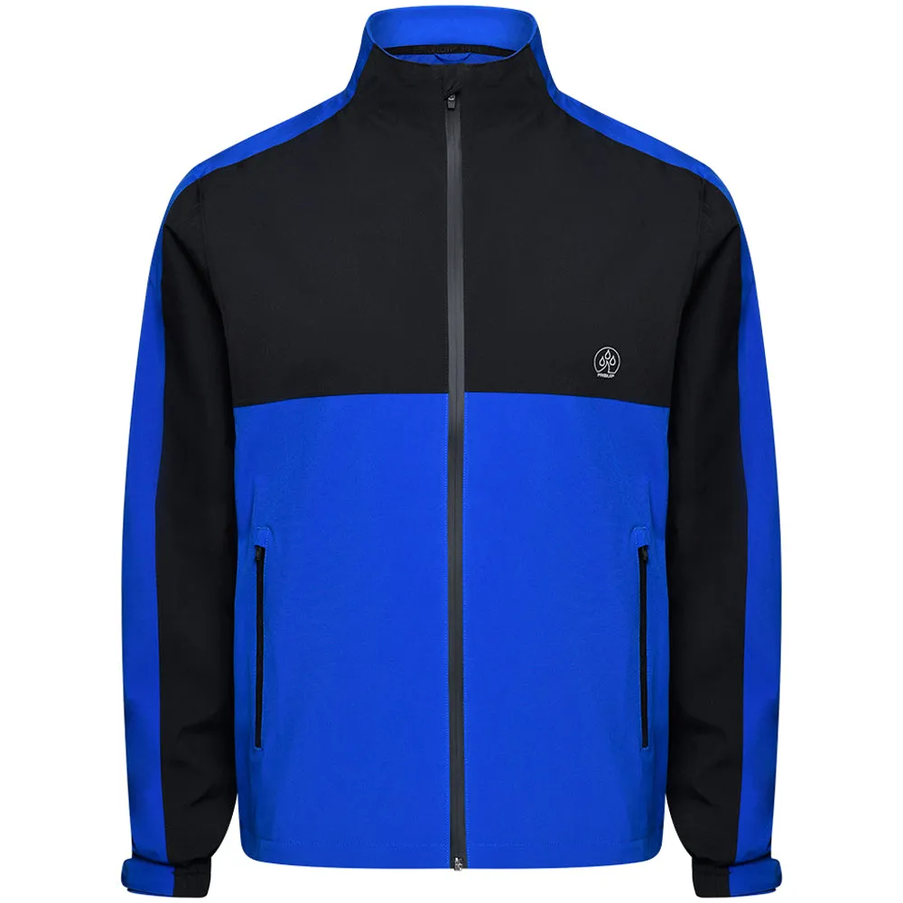 ProQuip Windermere Waterproof Jacket - Black/Magnetic Blue Outdoor Adventure Wear