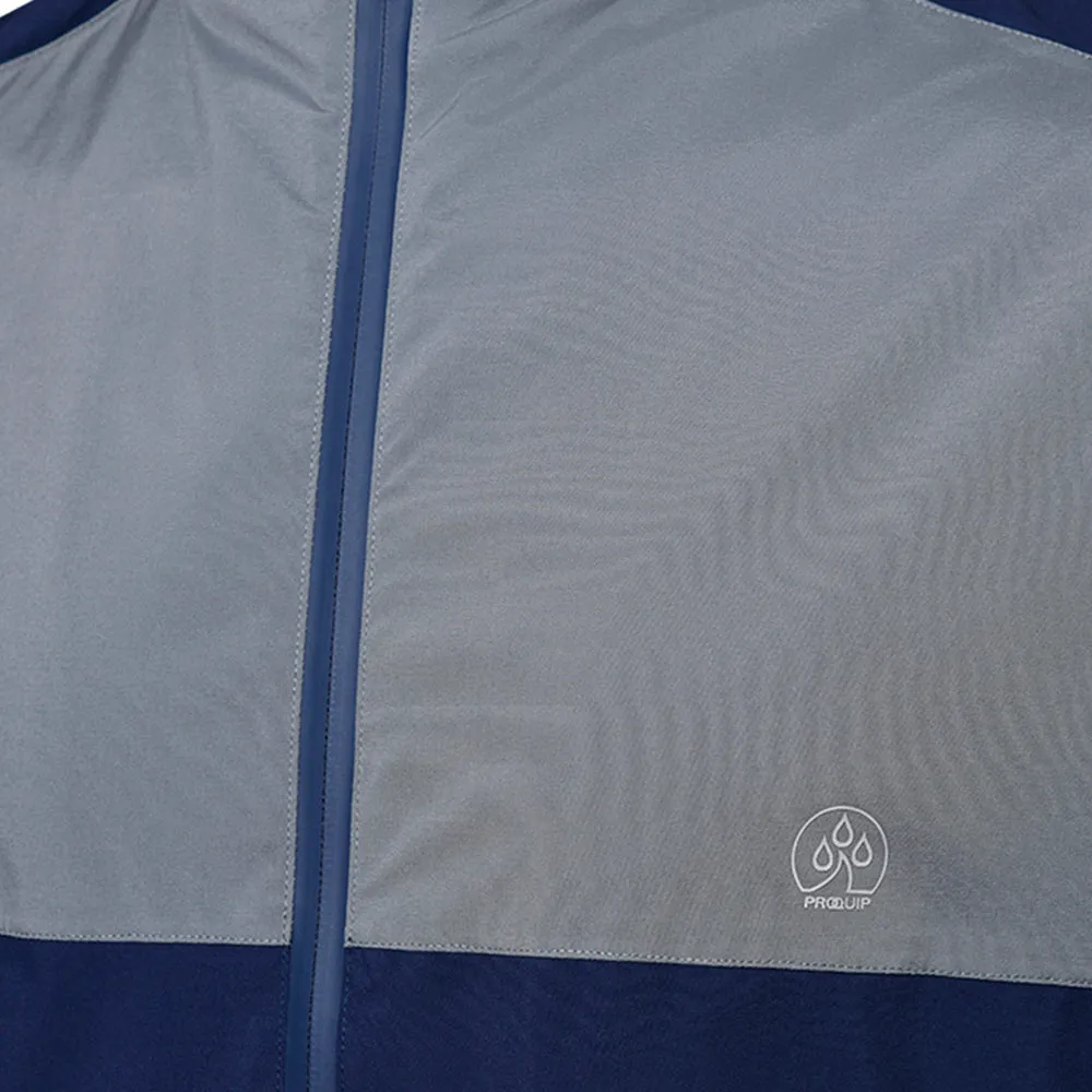 ProQuip Windermere Waterproof Jacket - Grey/Navy Quick drying material