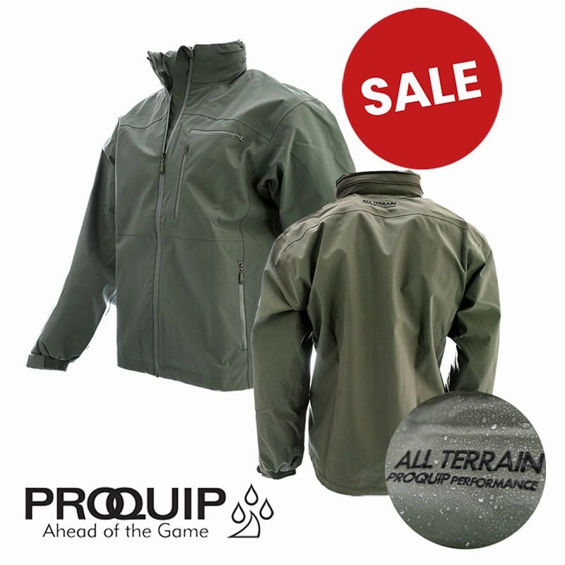 Puffer Design Layered Wind Barrier ProQuip All-Terrain Waterproof Golf Jacket