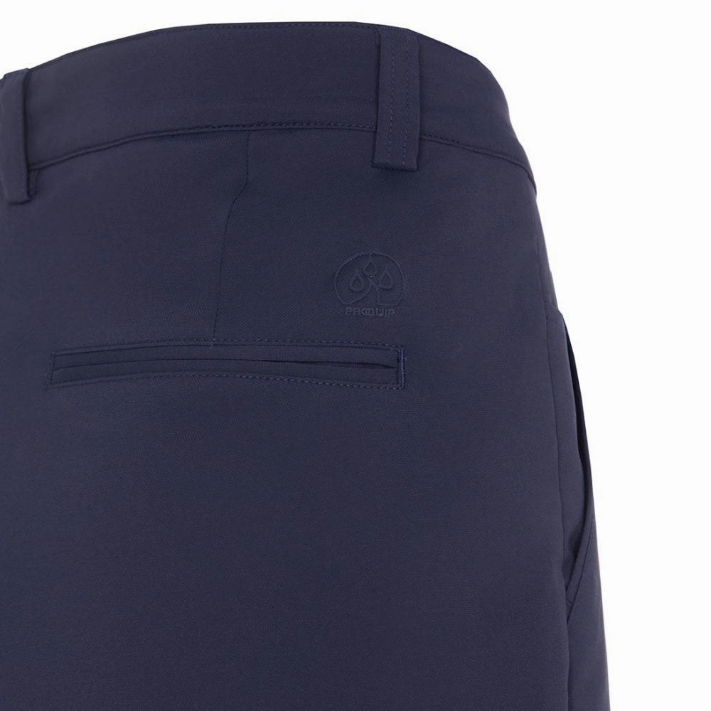 Linen blend Stylish Look ProQuip Eagle Stretch Trousers - Navy