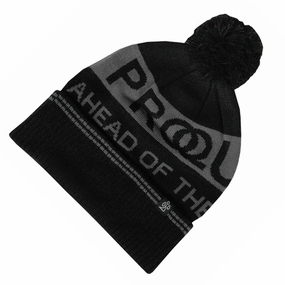 ProQuip Game Bobble Hat - Black/Grey Cool Design