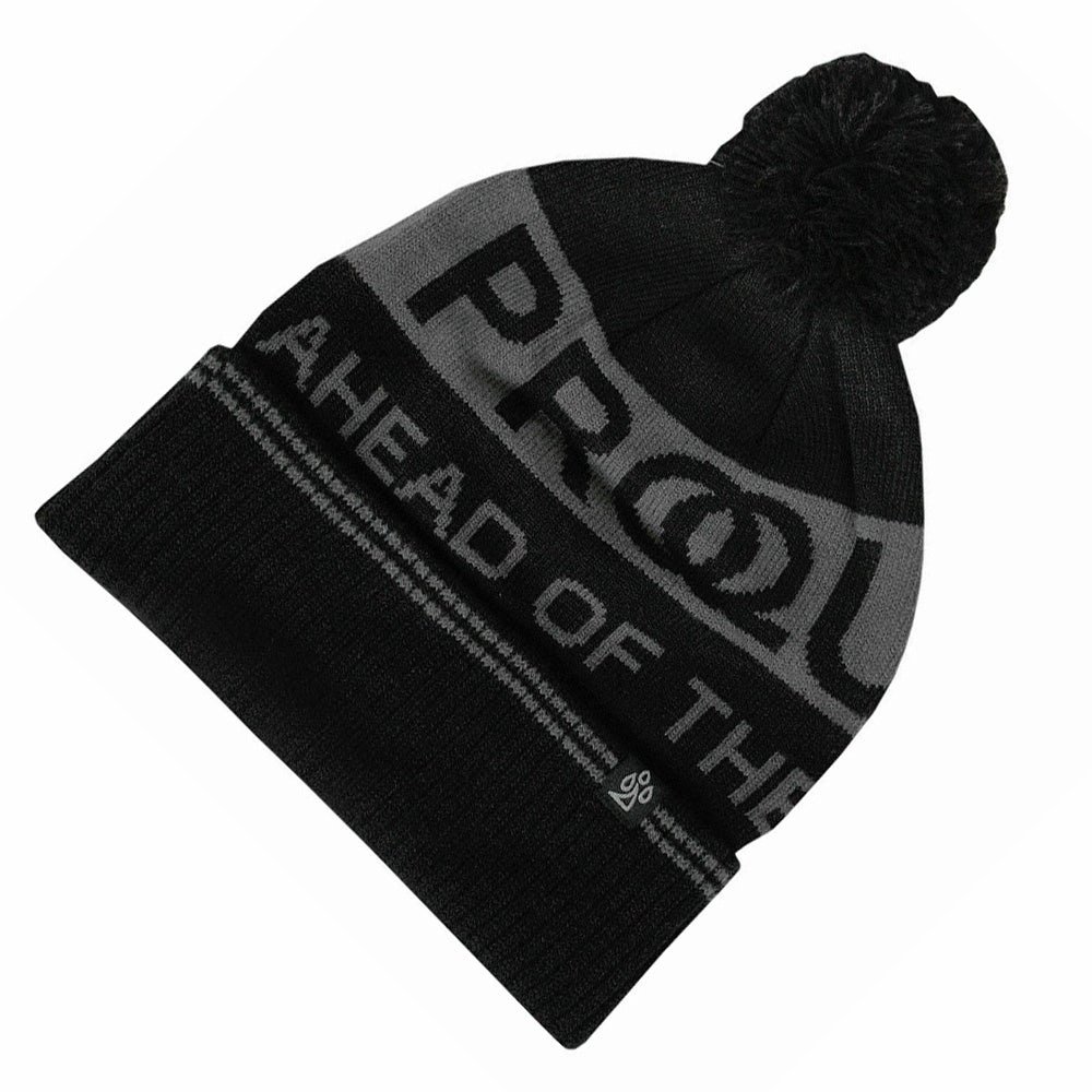 ProQuip Game Bobble Hat - Black/Grey Cool Design