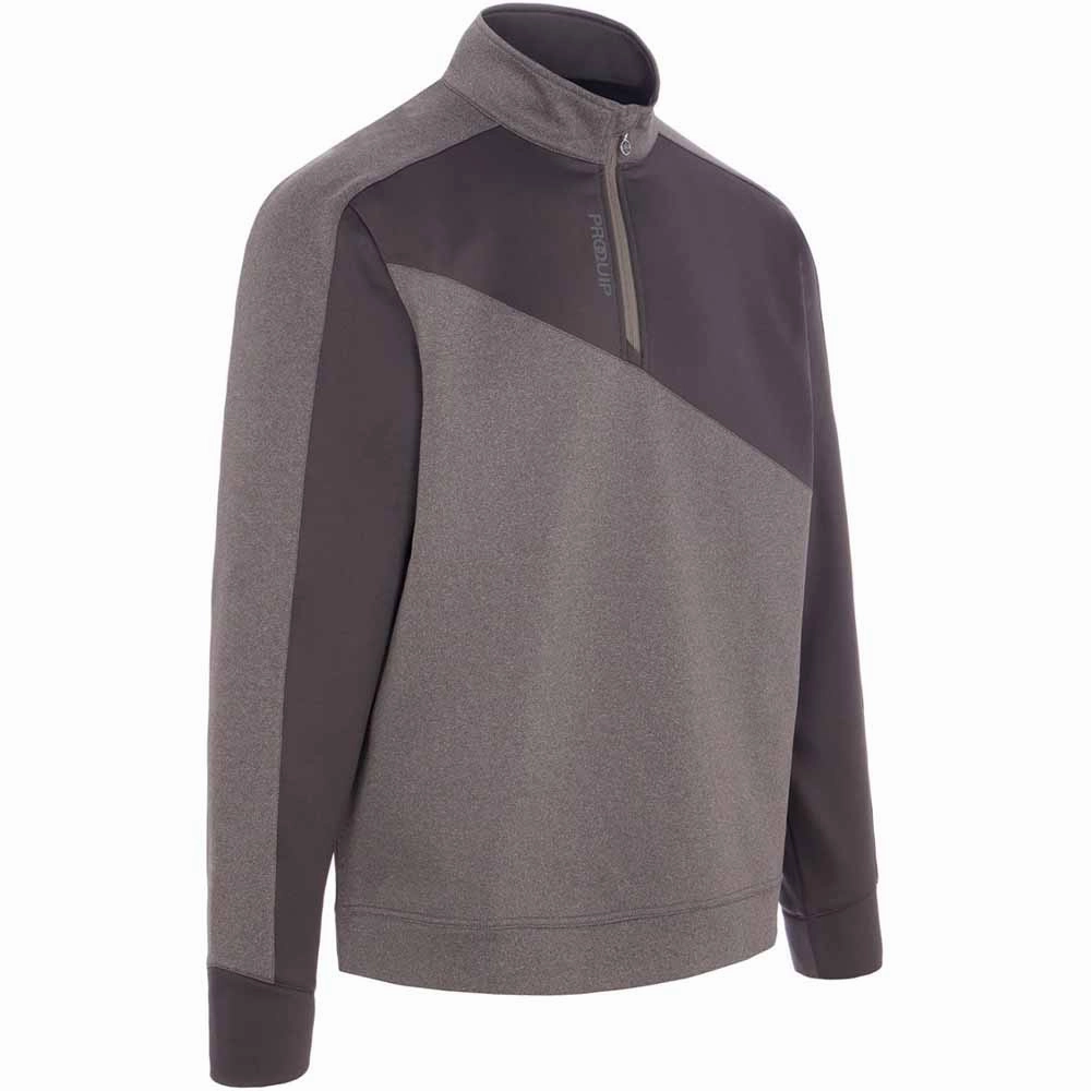 product dancing suitability product smooth sleekness ProQuip Levante Midlayer Sweater - Mid Grey