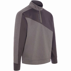 product dancing suitability product smooth sleekness ProQuip Levante Midlayer Sweater - Mid Grey