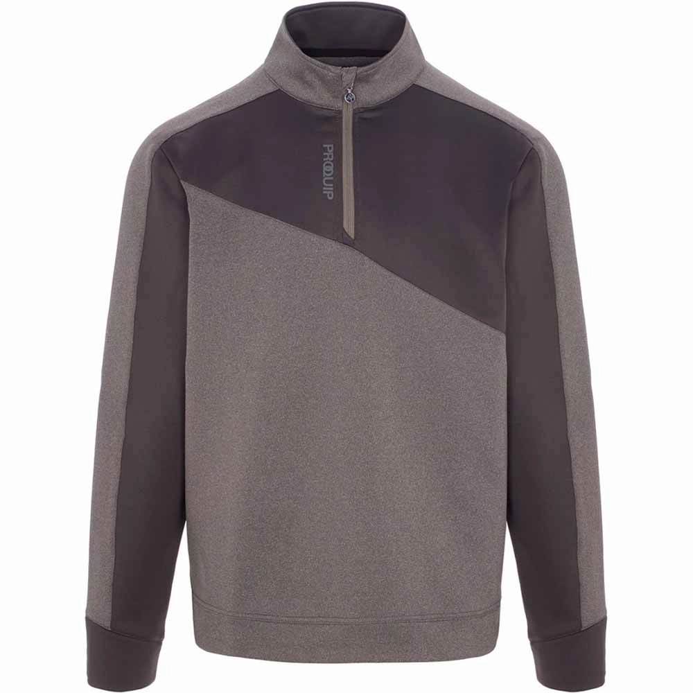 ProQuip Levante Midlayer Sweater - Mid Grey Outdoor Style