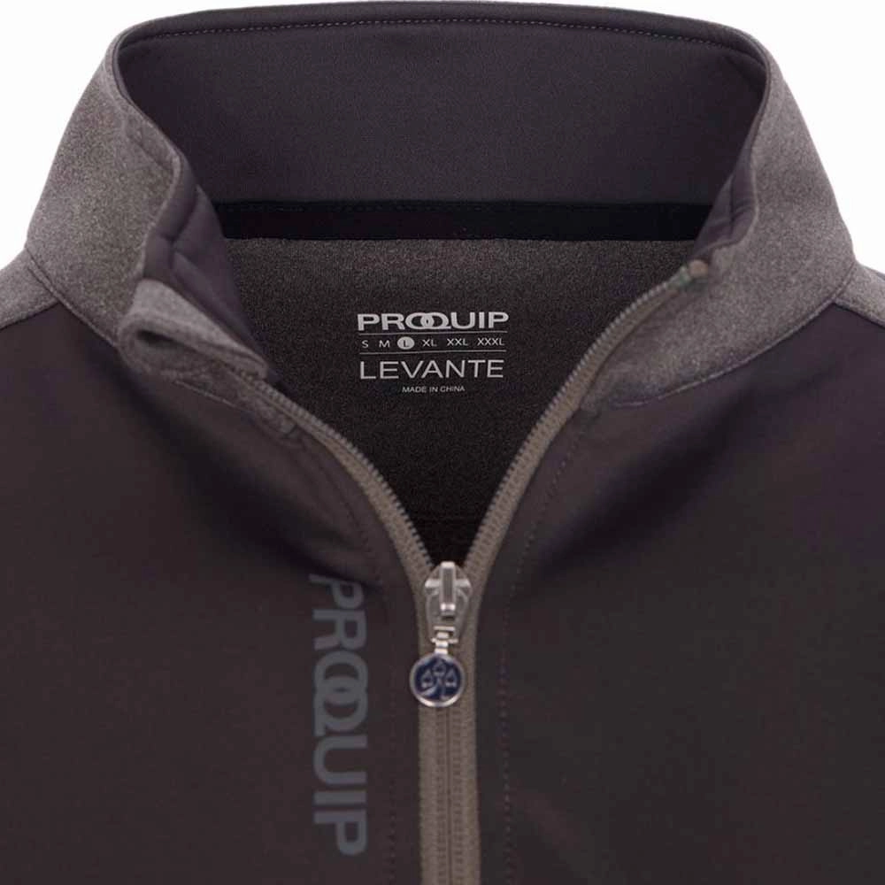Layer Minimal ProQuip Levante Midlayer Sweater - Mid Grey
