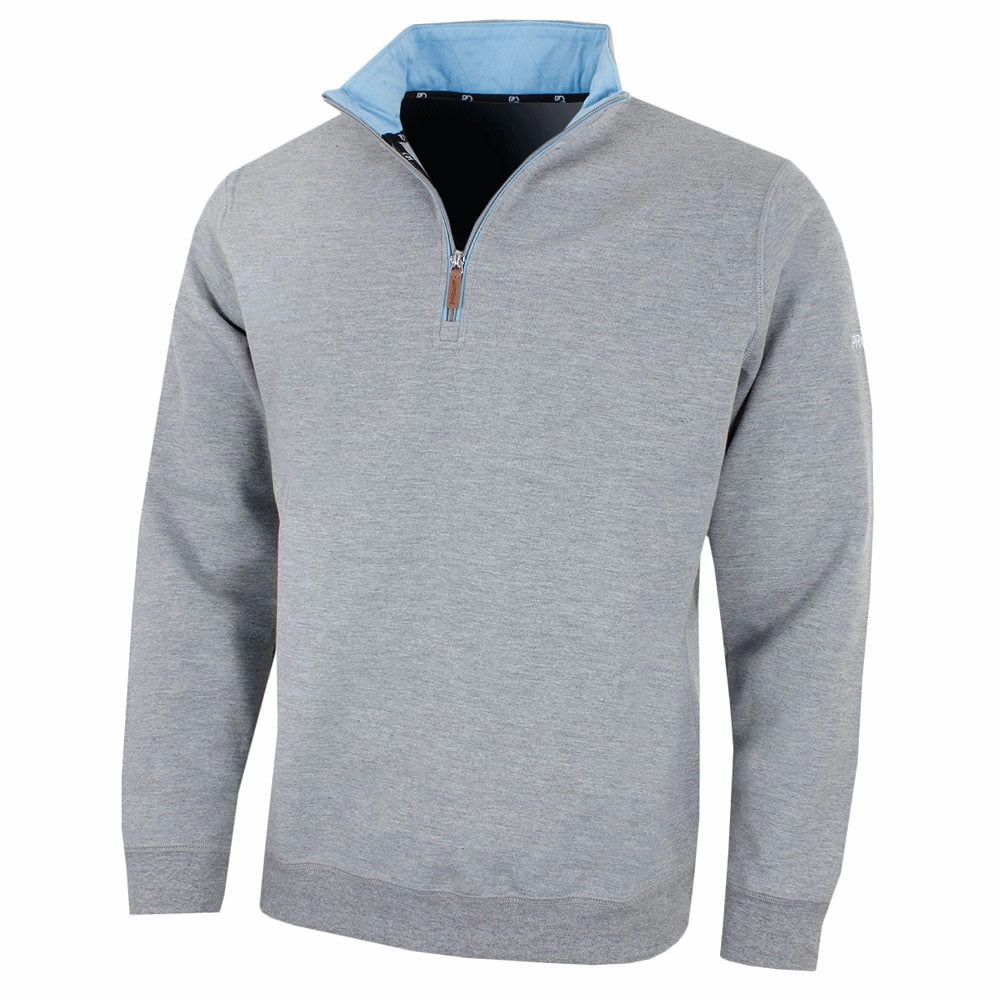ProQuip Mistral 1/4 Zip Sweater - Grey Urban Minimal
