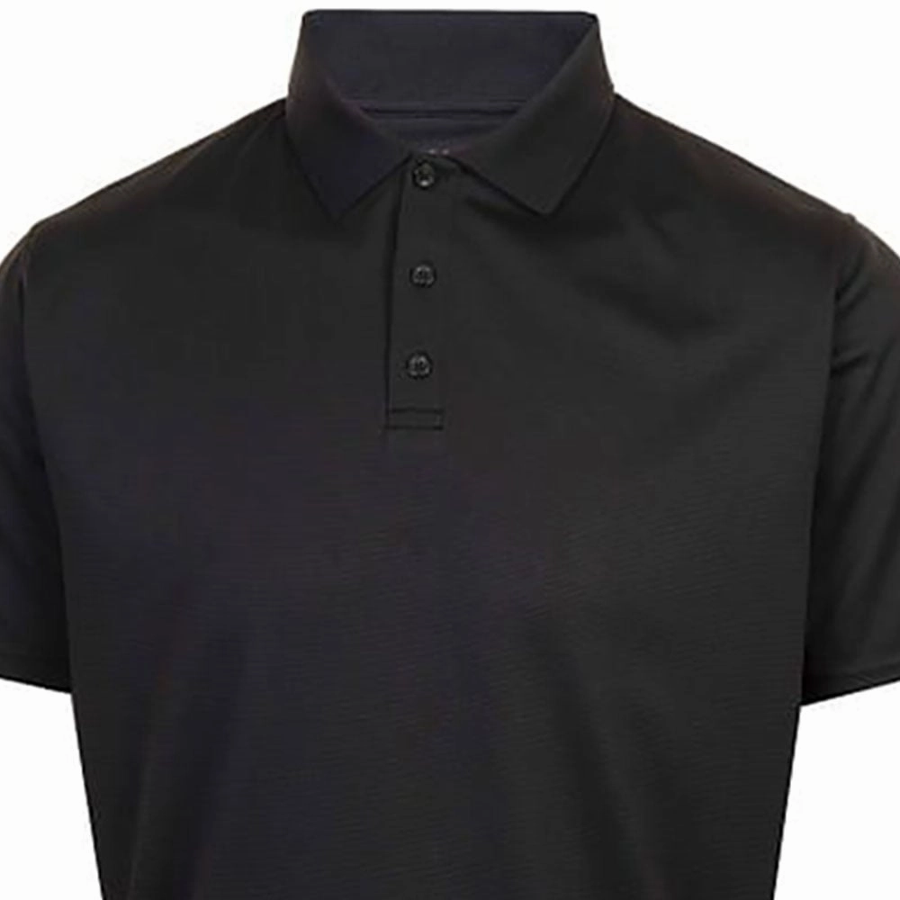ProQuip Performance Pique Polo Shirt - Black Casual Comfort Wear