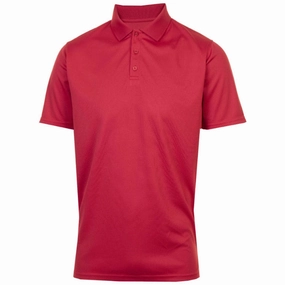 Casual Essential ProQuip Performance Polo Shirt - Red