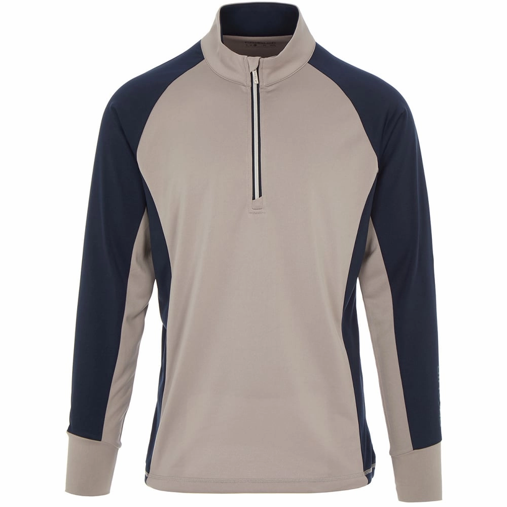 ProQuip Pro Tech 1/2 Zip Pullover - Grey/Navy product retro nostalgia Trendy Streetwear