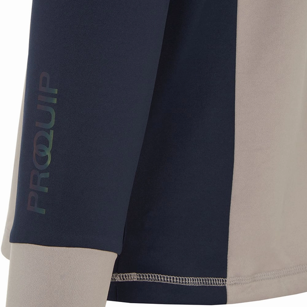 Layer Bold Home Comfort ProQuip Pro Tech 1/2 Zip Pullover - Grey/Navy