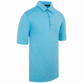 Spring Wear ProQuip Pro Tech Melange Polo Shirt - Azure Blue