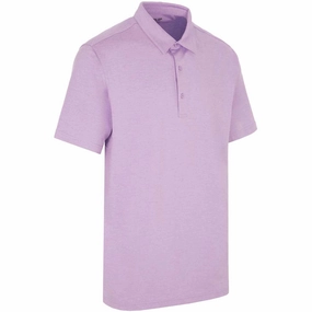 ProQuip Pro Tech Melange Polo Shirt - Digital Lavender Collared formality