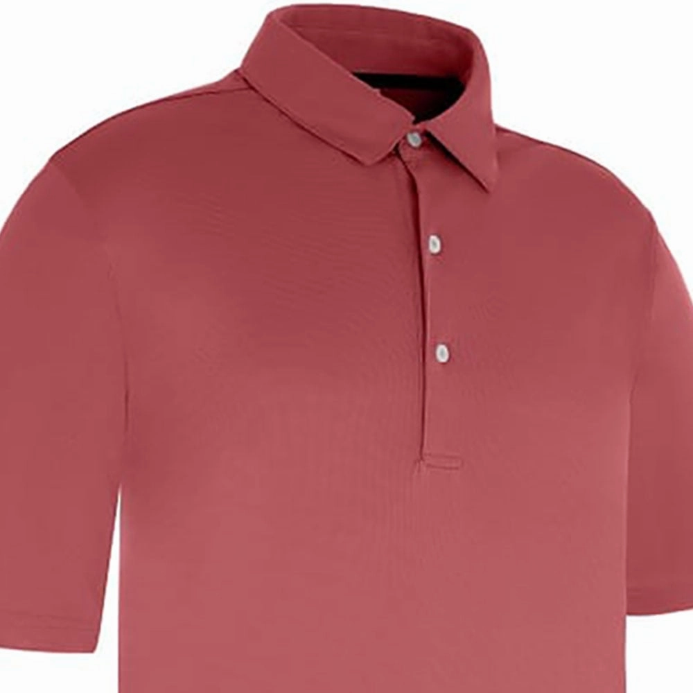 Seasonal Trend Stylish Design ProQuip Pro Tech Pin Dot Polo Shirt - Crimson