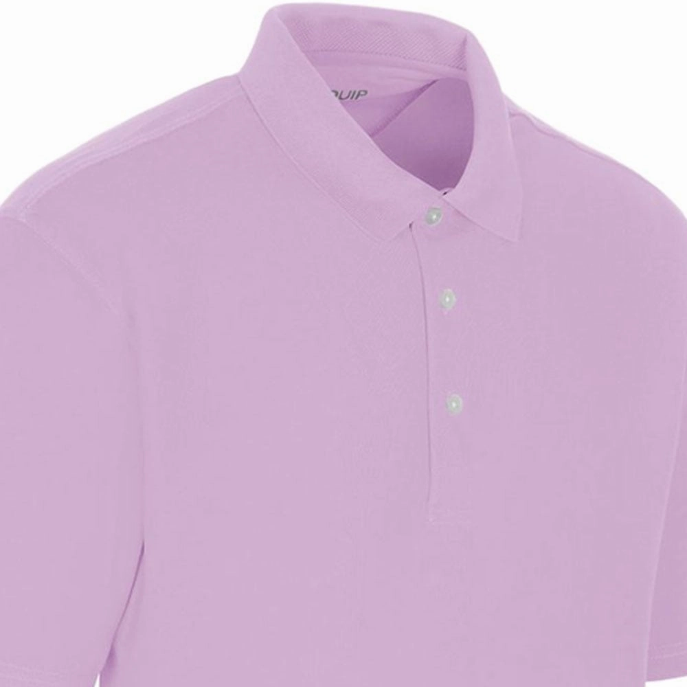 ProQuip Pro Tech Plain Polo Shirt - Digital Lavender Casual Fit Weekend Style Trend
