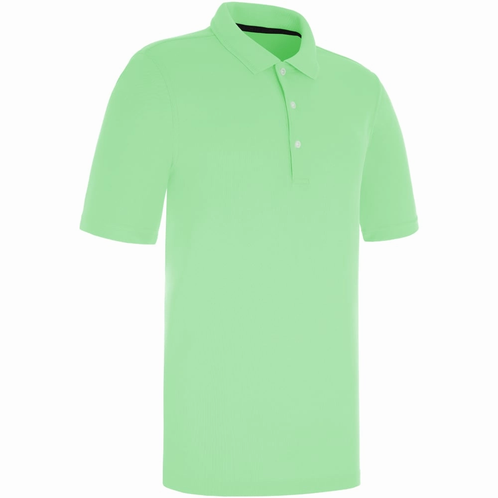 Soft and Cozy ProQuip Pro Tech Plain Polo Shirt - Neon Green