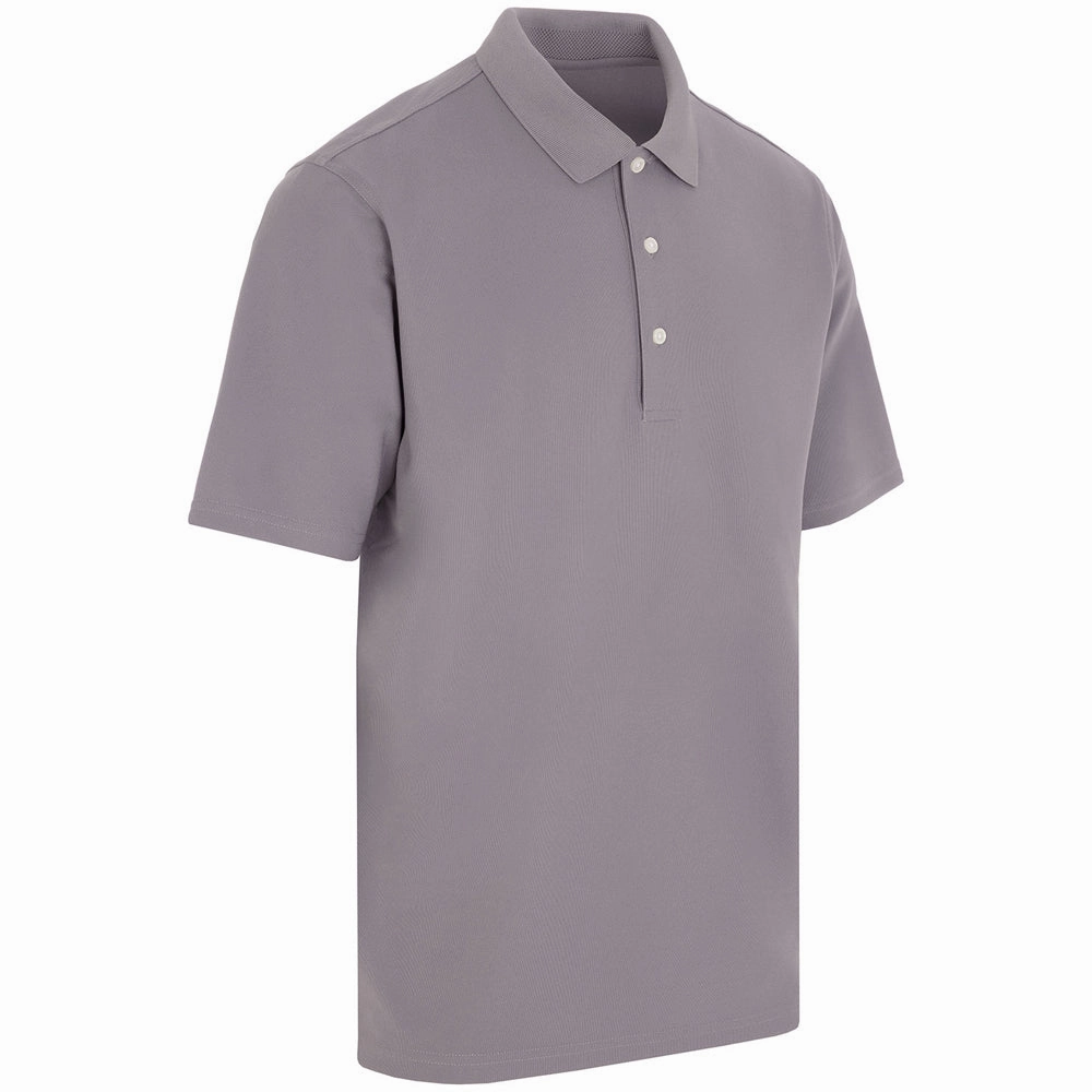 Reinforced Shoulder Quick-Dry Fabric ProQuip Pro Tech Plain Polo Shirt - Quiet Shade