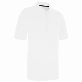 cotton material Pocket Reinforcement ProQuip Pro Tech Plain Polo Shirt - White