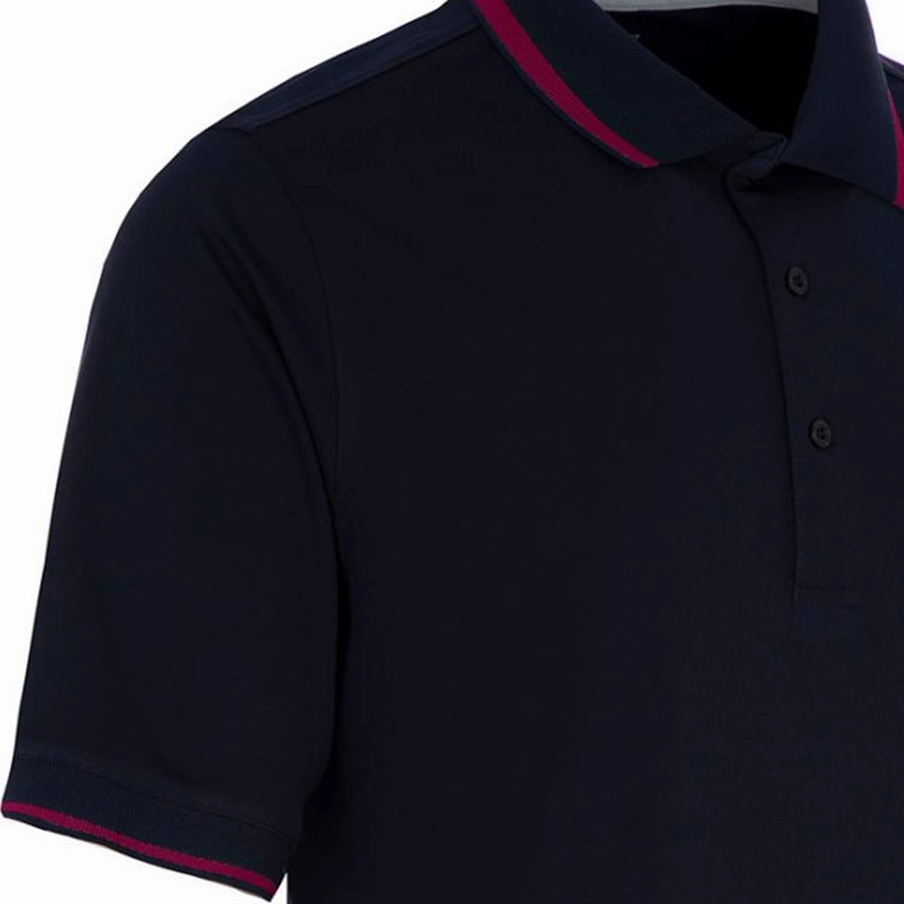 ProQuip Sub7 Plain Polo Shirt - Navy/Festival Relaxed Smart Classic Color