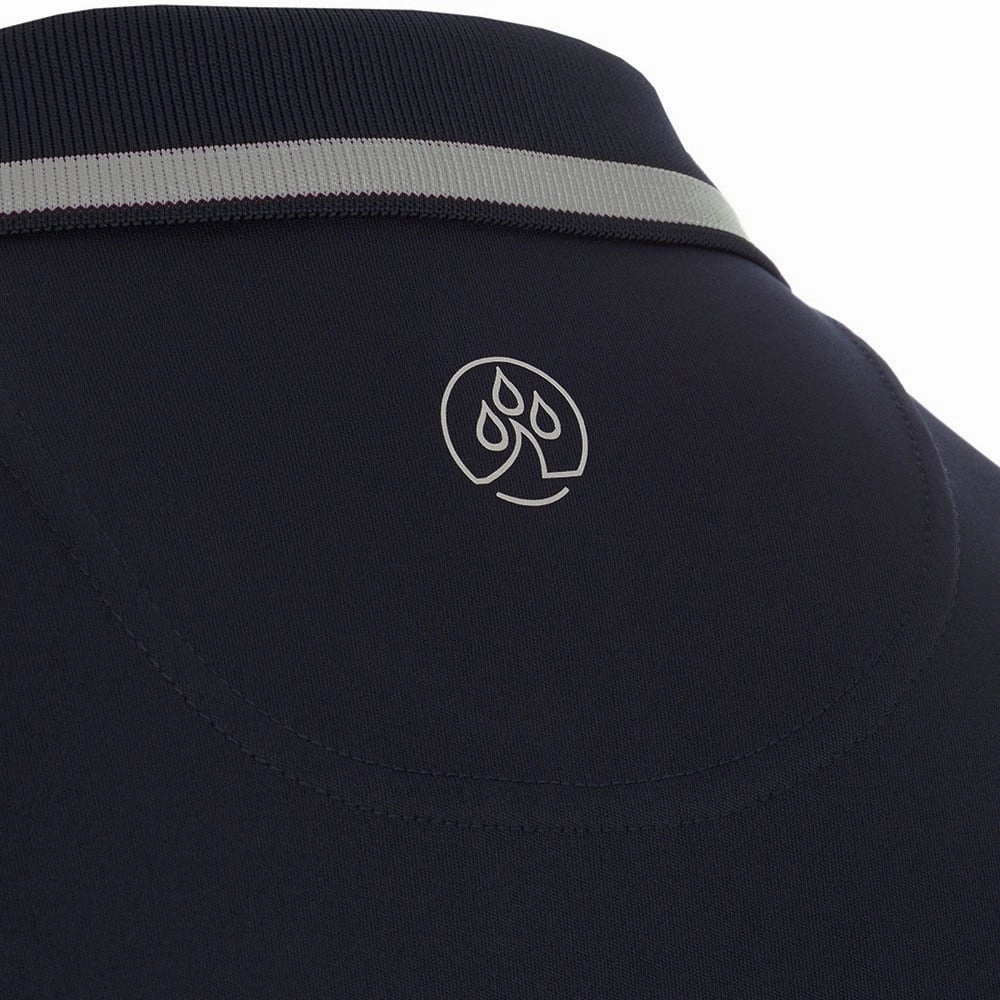 ProQuip Sub7 Plain Polo Shirt - Navy/Grey Comfortable Piece Lightweight Construction