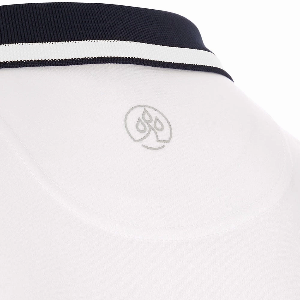 ProQuip Sub7 Plain Polo Shirt - White/White Minimalist Apparel AntiPilling
