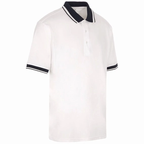ProQuip Sub7 Plain Polo Shirt - White/White Breathable Style petite size