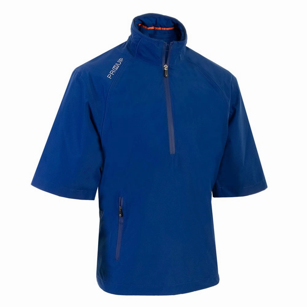 Proquip Tempest Half Sleeve Waterproof Top - Surf Soft Interior Brushing