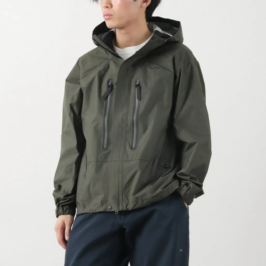 Layered Cuff System AbrasionResistant AND WANDER / 2.5 Layer Hiker Rain Jacket