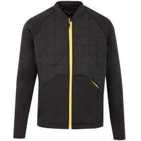 Light Travel Piece ProQuip Therma-Bora Quilt Jacket - Black/Yellow