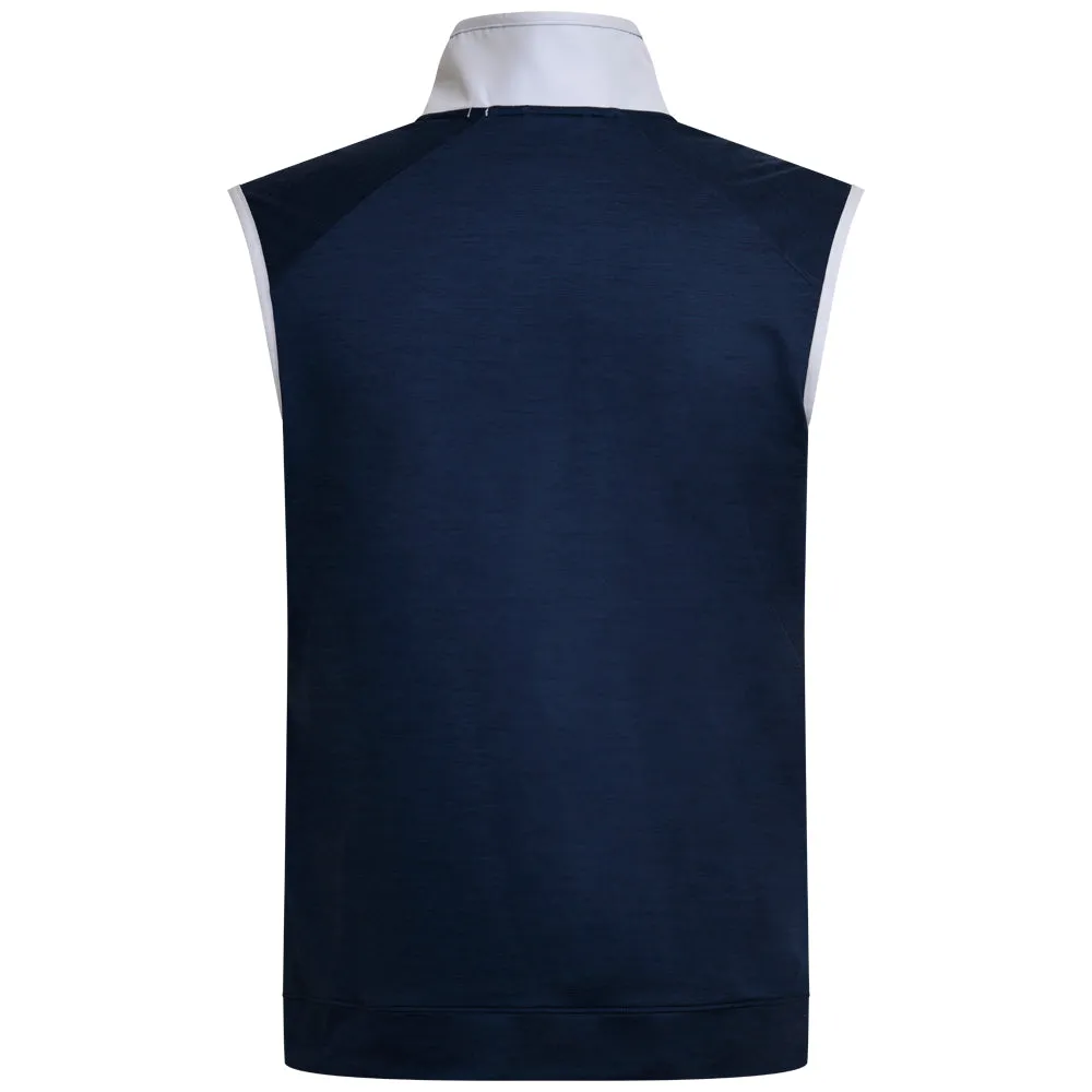 Puma Cloudspun Gilet - Deep Navy Heather/Ash Gray essential Typical