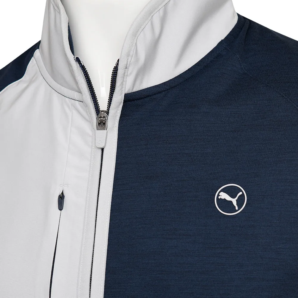Puma Cloudspun Gilet - Deep Navy Heather/Ash Gray Special