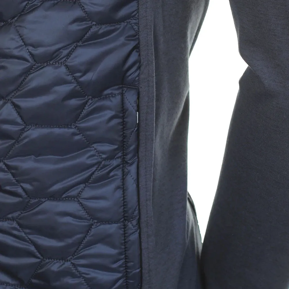 Puma Cloudspun Primaloft Thermal Wind Jacket - Navy Blazer Bonded Hemline
