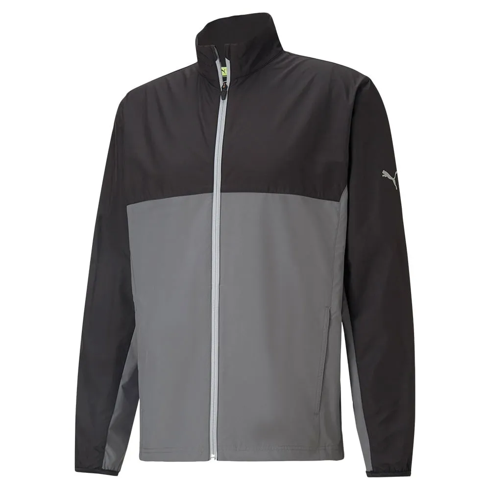 Puma First Mile Wind Jacket - Black/Quiet Shade Transitional Weather Piece