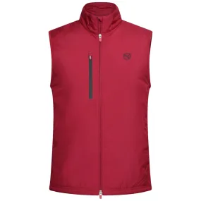 Puma Hielands Vest - Intense Red Solid night look