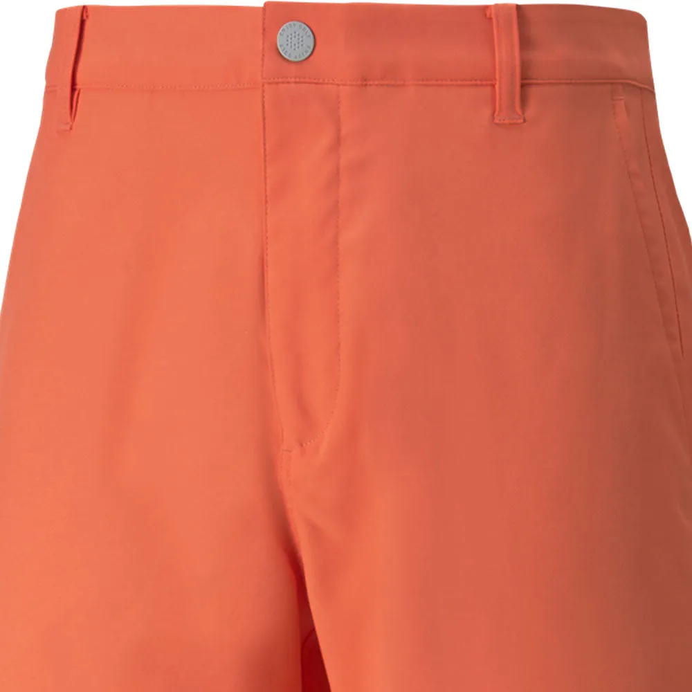 Classic Style Microfiber Blend Fabric Puma Jackpot Shorts - Hot Coral