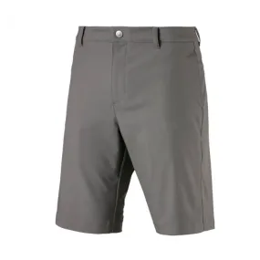 High-waisted Laser Cut Perforations Puma Jackpot Shorts - Quiet Shade