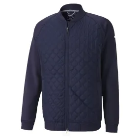 Easy Care Fabric Puma Primaloft Stlth Padded Jacket - Peacoat