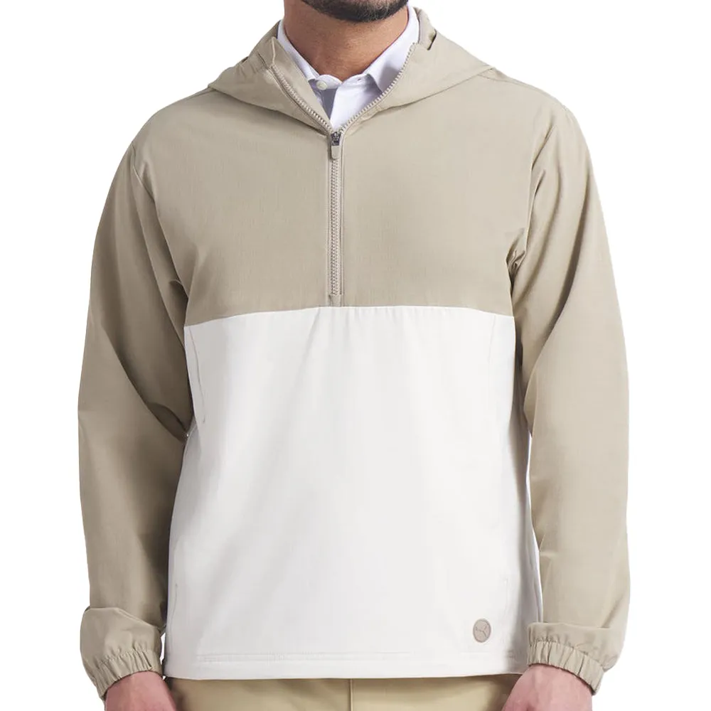 Insulated Warmth Puma Ripguard Anorak 1/4 Zip Jacket - Ice Coffee