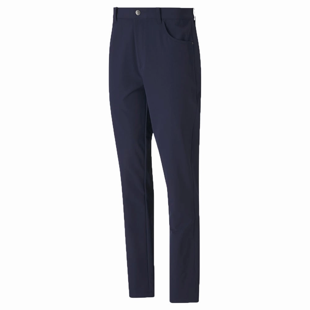 Quick Change Soft and Stretchy Puma 5 Pocket Utility Trousers - Peacoat