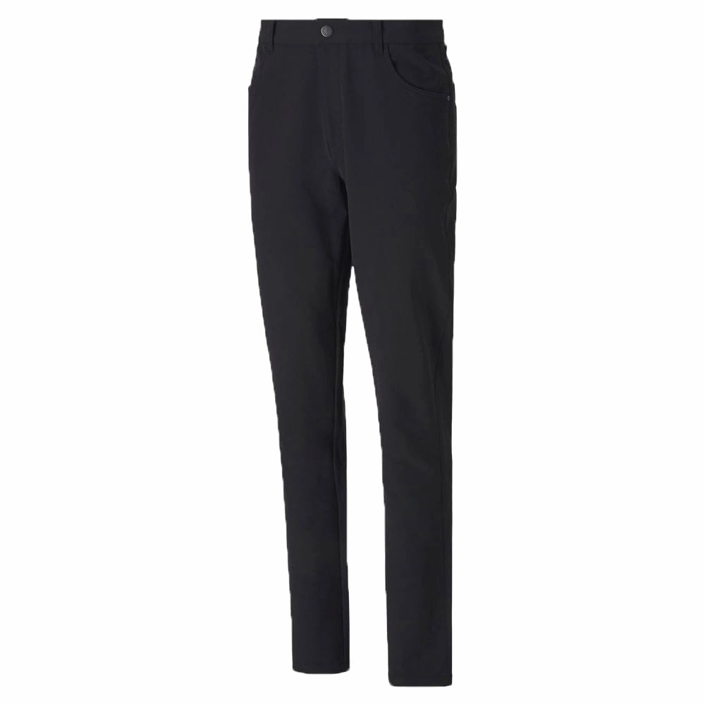 Puma 5 Pocket Utility Trousers - Puma Black Casual Chic Look Lounge-friendly