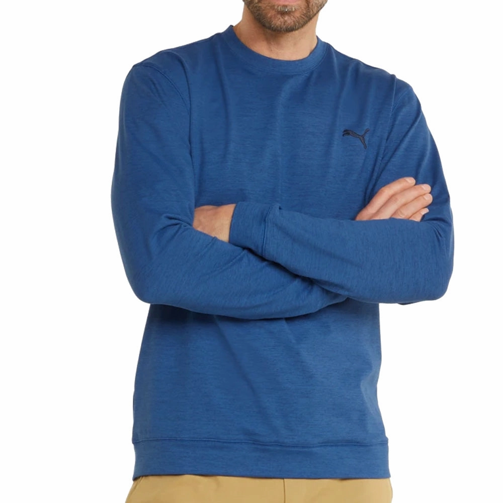product ethical sourcing product pearl elegance Puma Cloudspun Crew Neck Sweater - Blazing Blue Heather