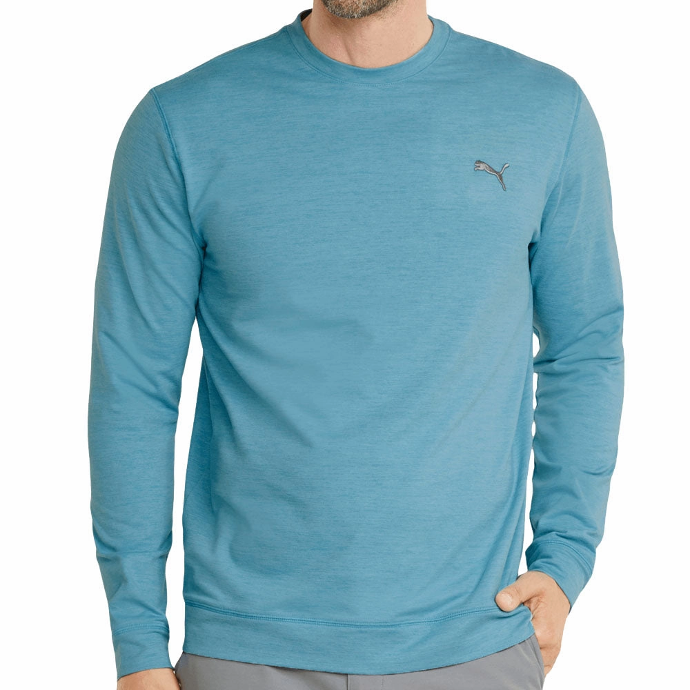 product comparison Puma Cloudspun Crewneck Sweater - Dusty Aqua Heather