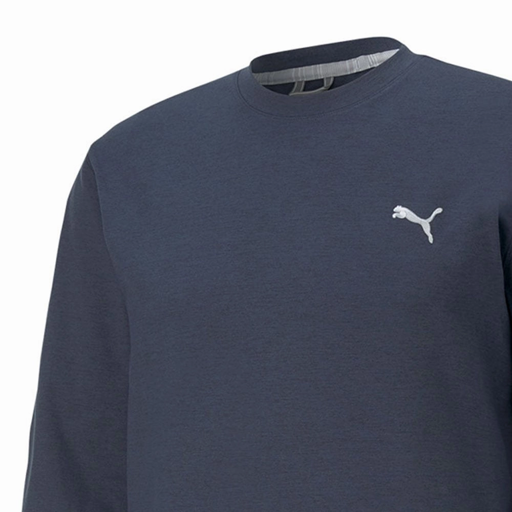Puma Cloudspun Crewneck Sweater - Navy Blazer/Heather product group cooperation Everyday Comfort