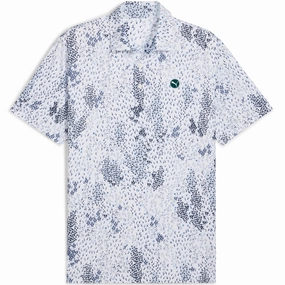 Puma Cloudspun Garden Polo Shirt - White Glow Fresh and Cool