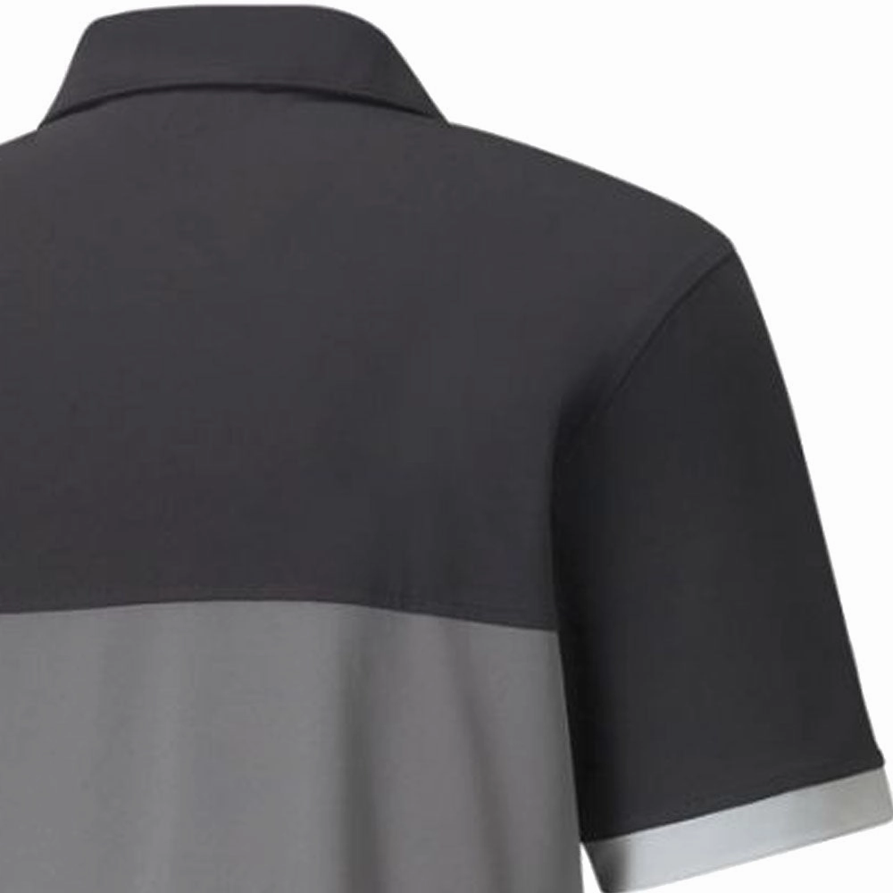 Puma Cloudspun Highway Polo Shirt - Black/High Rise Fit For All