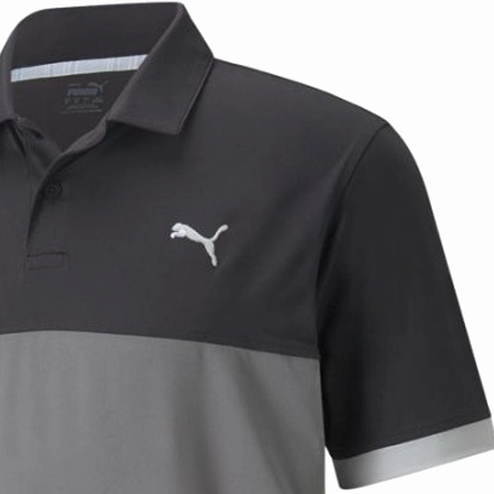 Relaxed Comfort Look weekday wear Puma Cloudspun Highway Polo Shirt - Black/High Rise