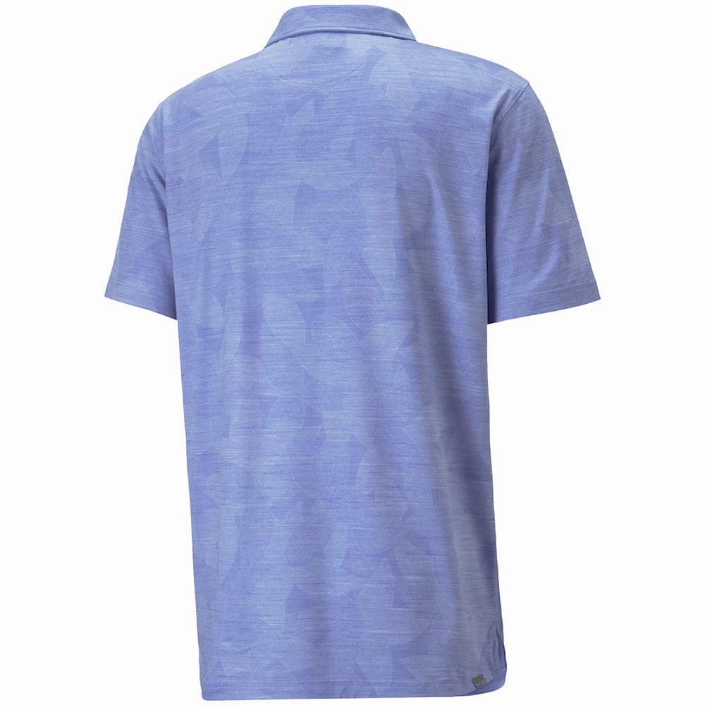Puma Cloudspun Leaflet Polo Shirt - Lavender Pop Heather Simple Comfort