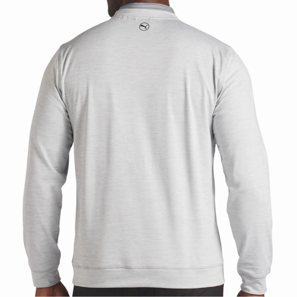 bag accents Puma Cloudspun Patch Crewneck Sweater - Ash Gray Heather